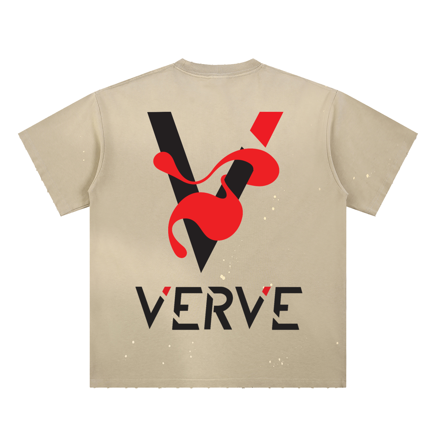 Steal Your Heart_Hand-Frayed Sunfade Paint Splatter T-Shirt