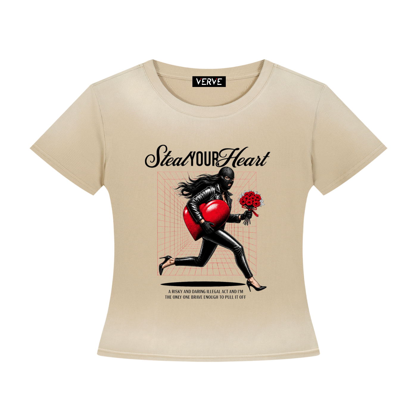 Women’s Sunfade Washed Steal Your Heart T-Shirt