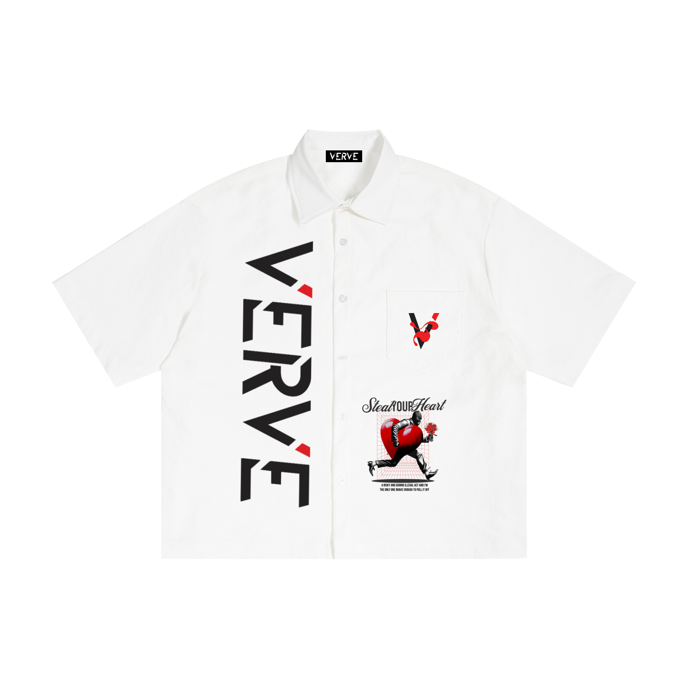 Unisex Boxy Heavyweight Short Sleeve Shirt