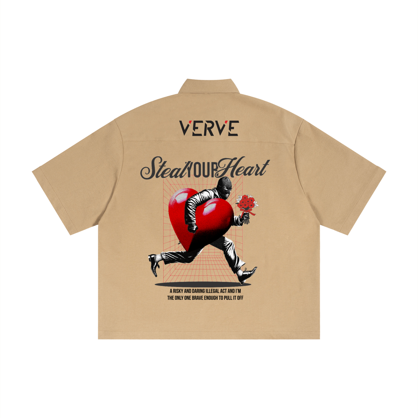Unisex Boxy Heavyweight Short Sleeve Shirt