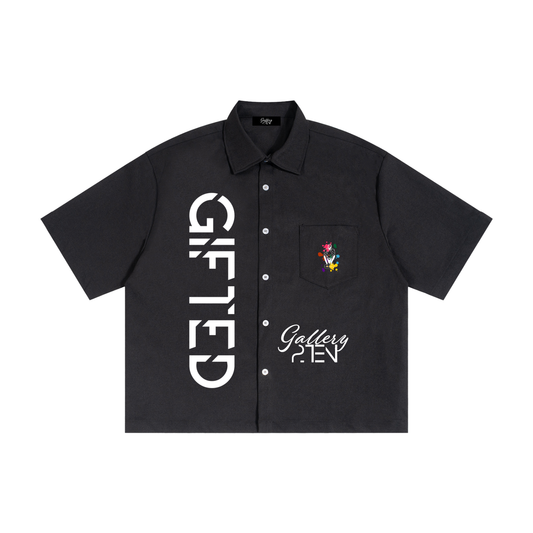 Unisex Boxy Heavyweight Short Sleeve Shirt