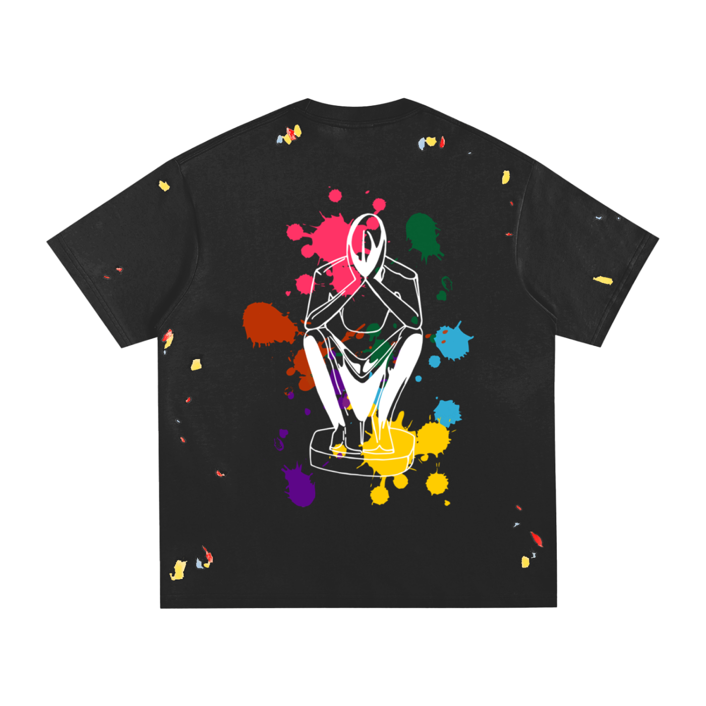 GIFTED_Paint Splatter T-Shirt
